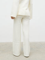 Ellice Knit Trousers - Cream