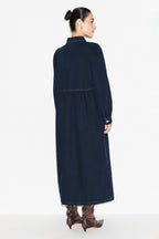 Gabriella Denim Midi Dress
