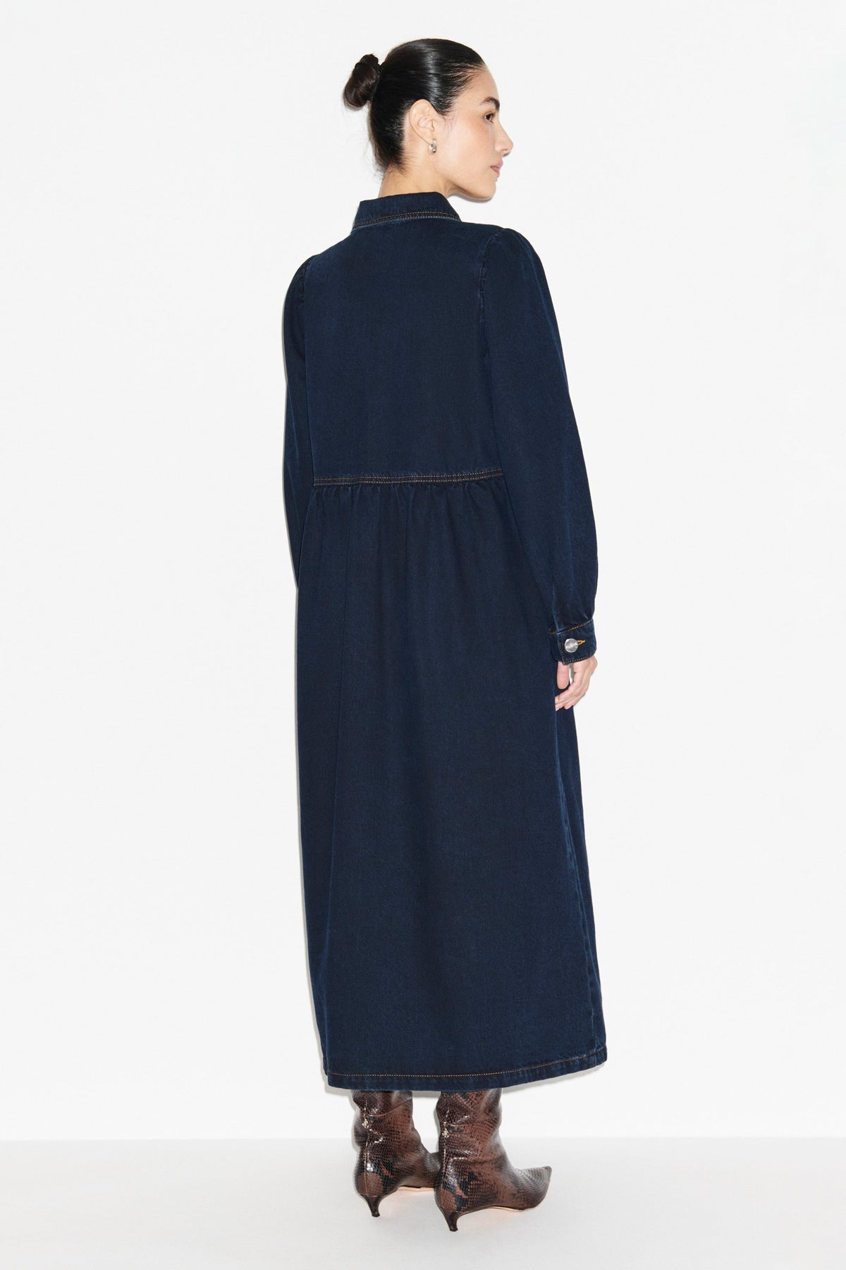 Gabriella Denim Midi Dress