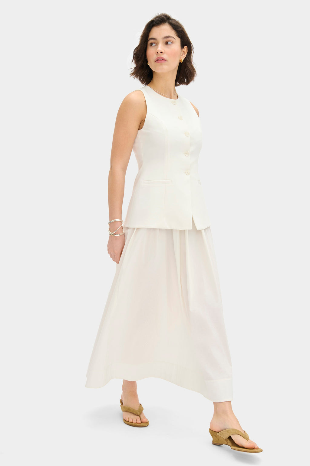 Harley Sleeveless Waistcoat Dress