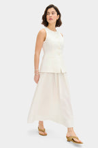 Harley Sleeveless Waistcoat Dress