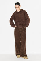 Illaria Brushed Wool Hoodie