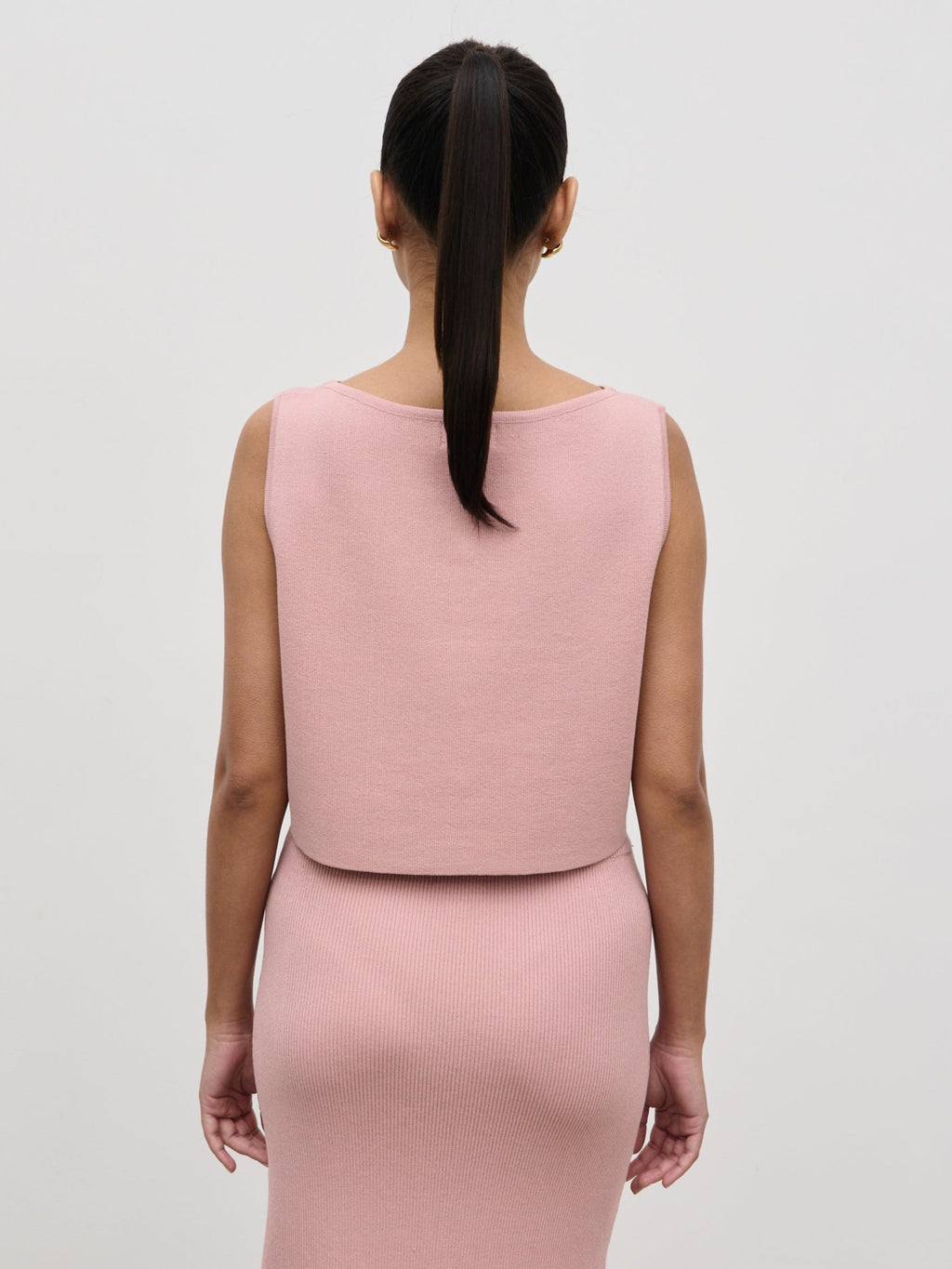 Jasmin Knit Waistcoat - Pink