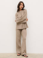 Kimberley Knit Jumper - Mushroom