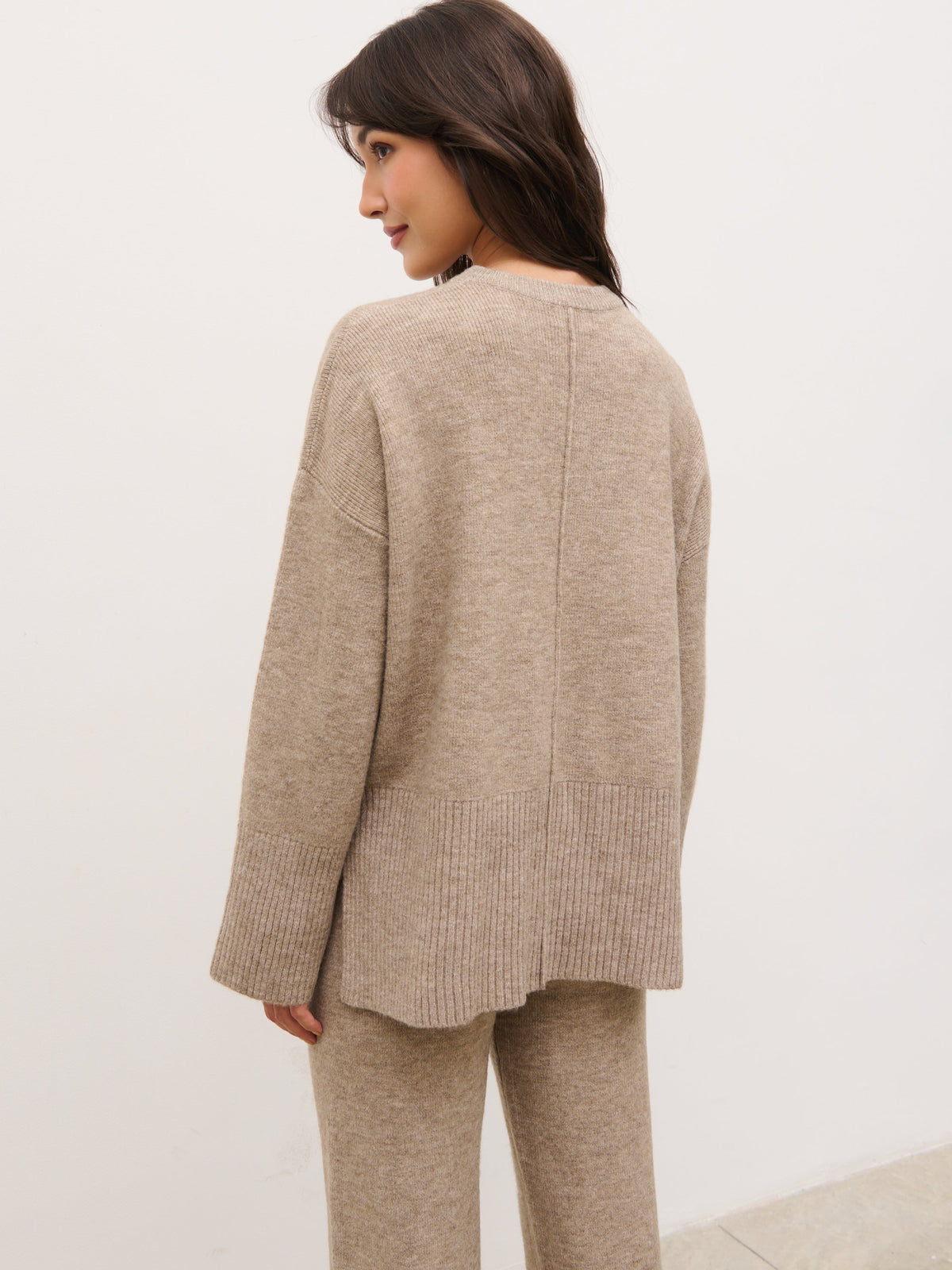 Kimberley Knit Jumper - Mushroom