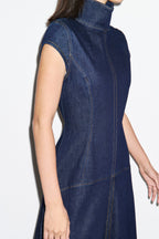 Monroe Denim Maxi Dress