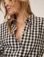 Black Gingham Shirt