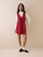 Red Cord Nila Shift Mini Dress