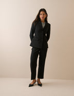 Black Cinched Blazer