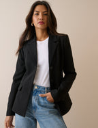 Black Cinched Blazer
