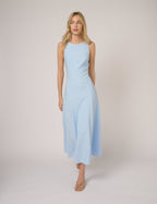 Light Blue Reign Midi Dress