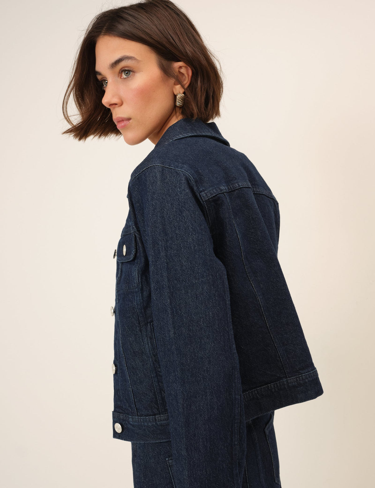 Dark Blue Denim Jacket