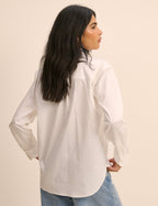 White Hestia Relaxed Shirt