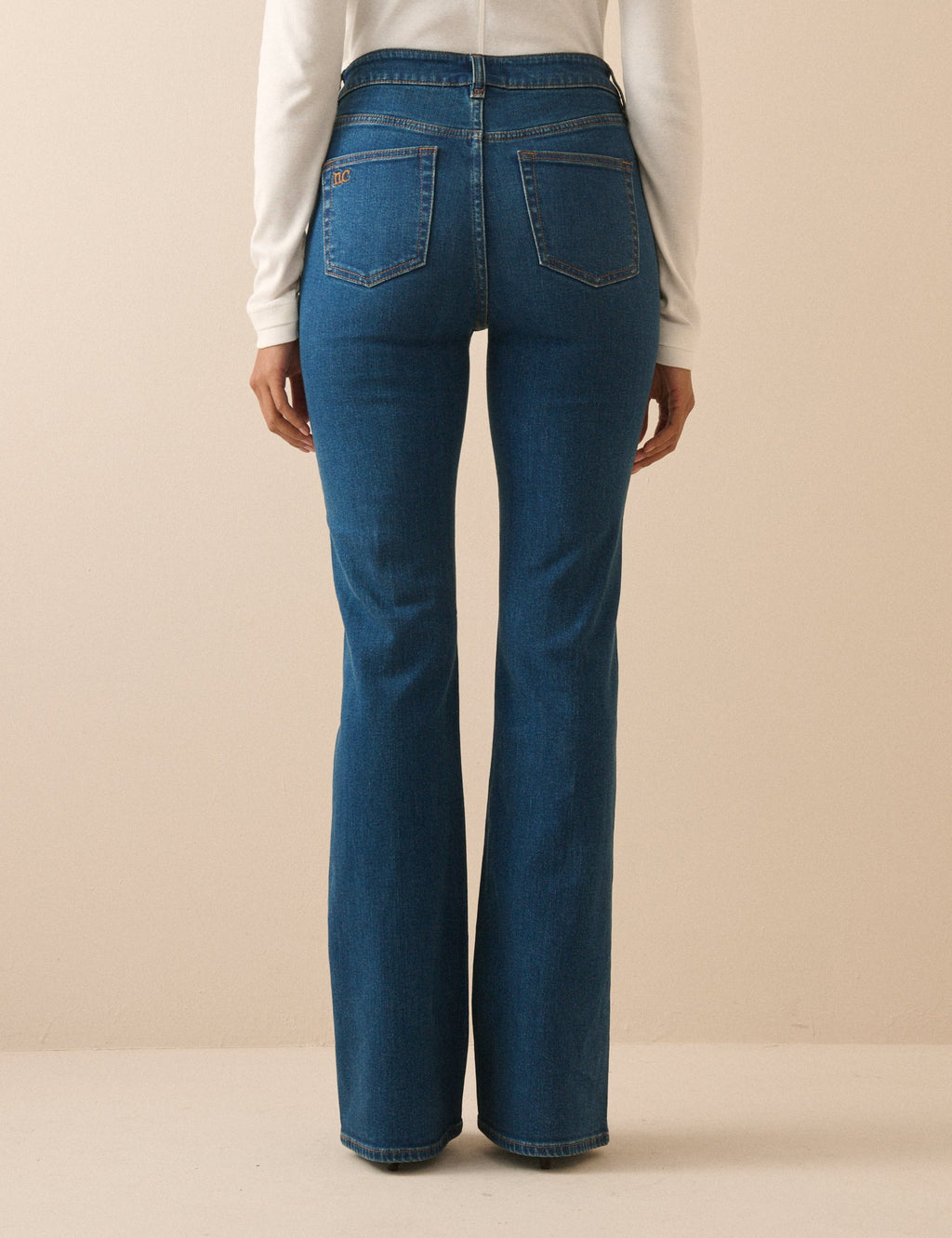 Mid Wash Mayfair Bootcut Jeans