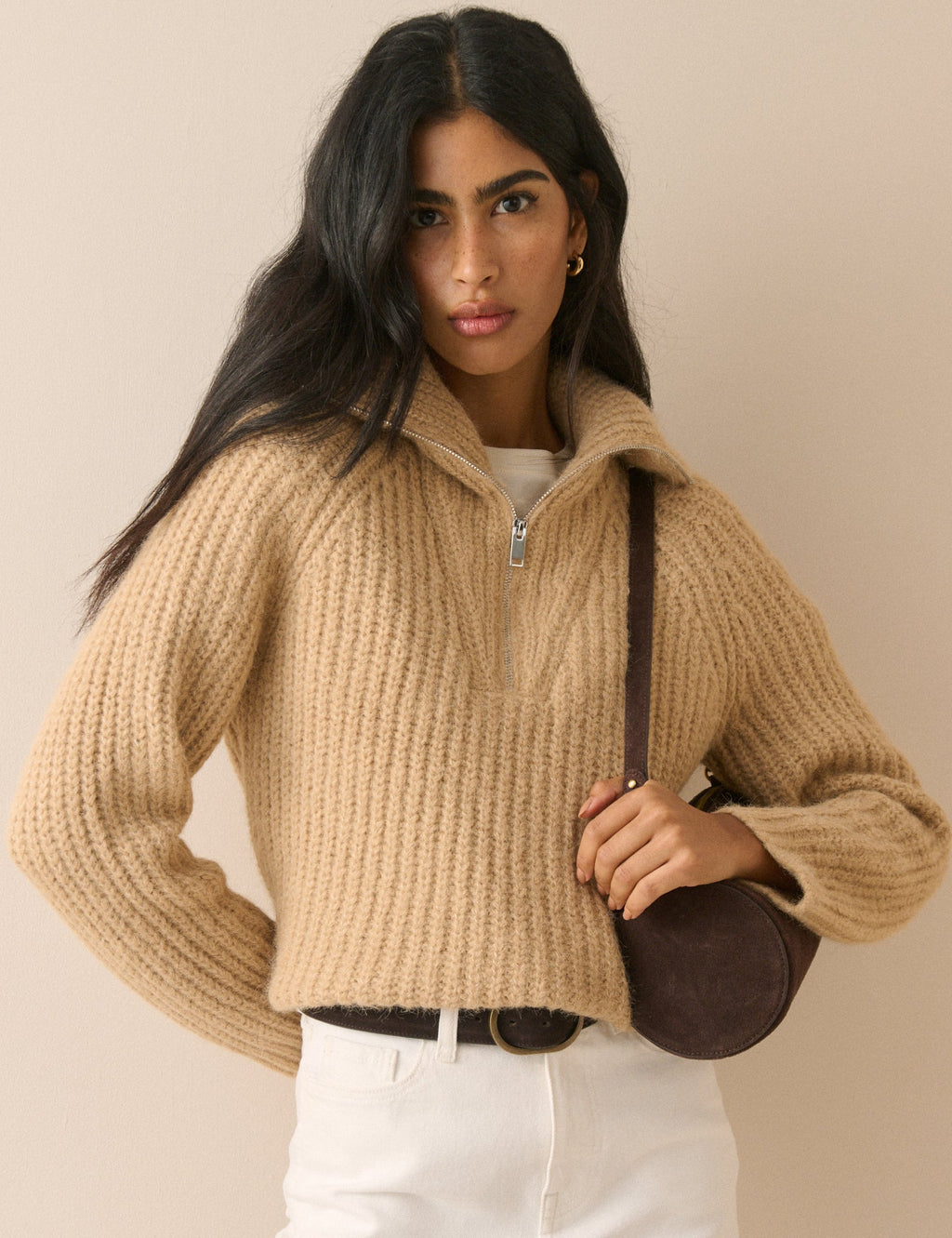 Cream  Chunky Knit Jumper