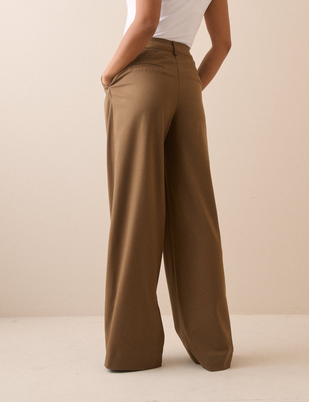 Rue Tailored Wide Leg Trousers