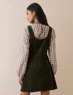 Khaki Cord Connie Shift Dress