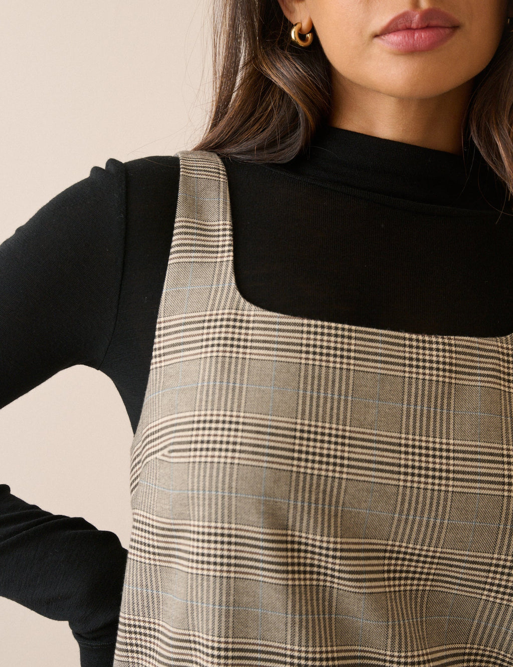 Heritage Check Mini Shift Dress