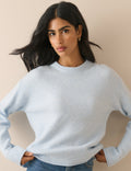 Baby Blue Crew Neck Jumper