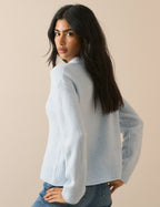 Baby Blue Crew Neck Jumper