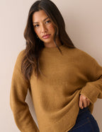 Ochre Crew Neck Jumper
