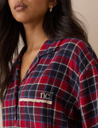 Red Tartan Brushed Pyjama Shirt