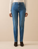 Mid Wash Golders Slim Leg Jeans