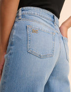 Light Blue High Rise Soho Wide Leg Jeans