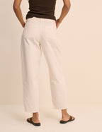 Ecru Utility Pocket Trousers