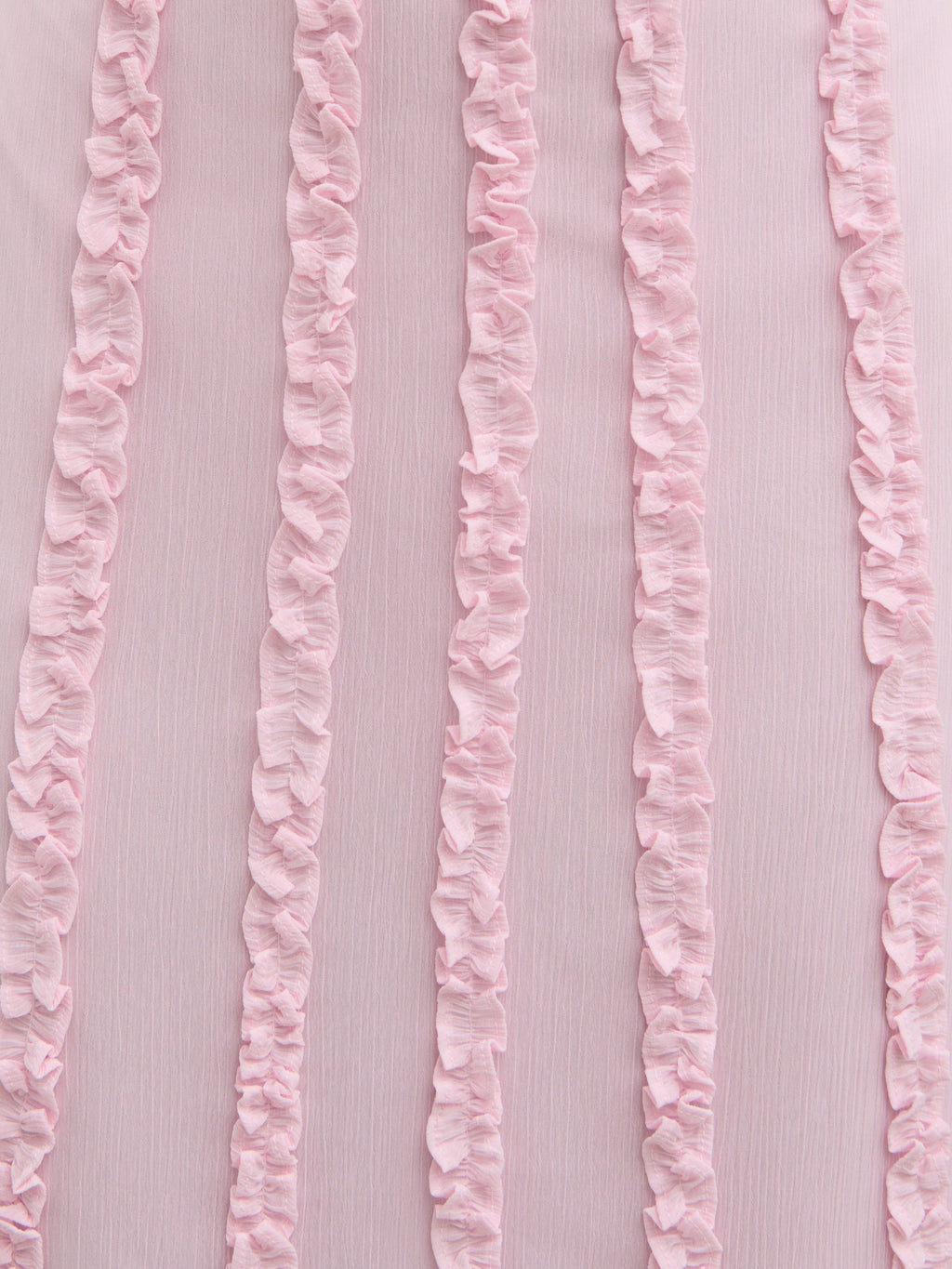 Ola Sweetheart Frill Maxi Dress - Peony Pink