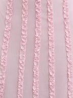 Ola Sweetheart Frill Maxi Dress - Peony Pink