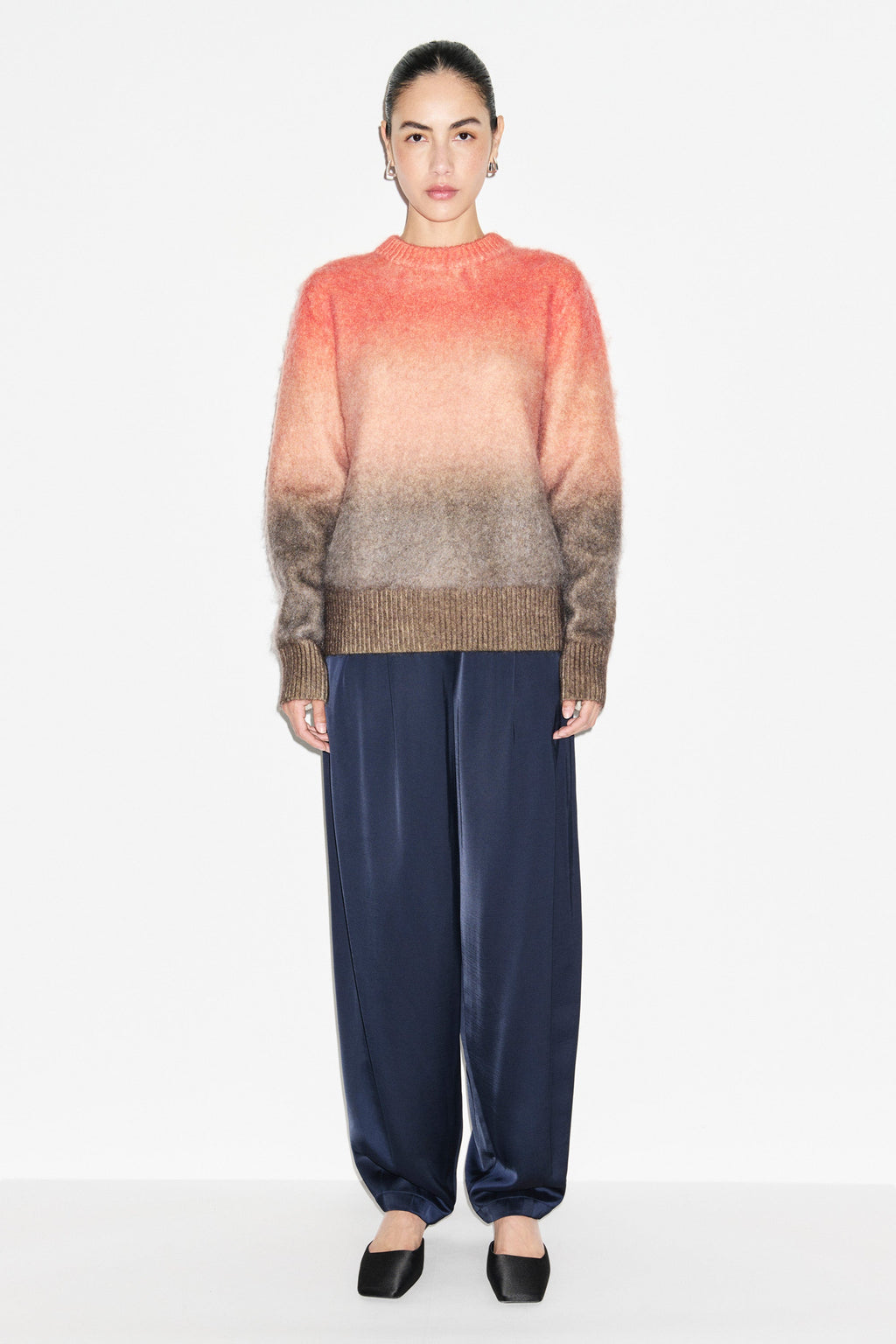 Rhianna Ombre Knitted Jumper