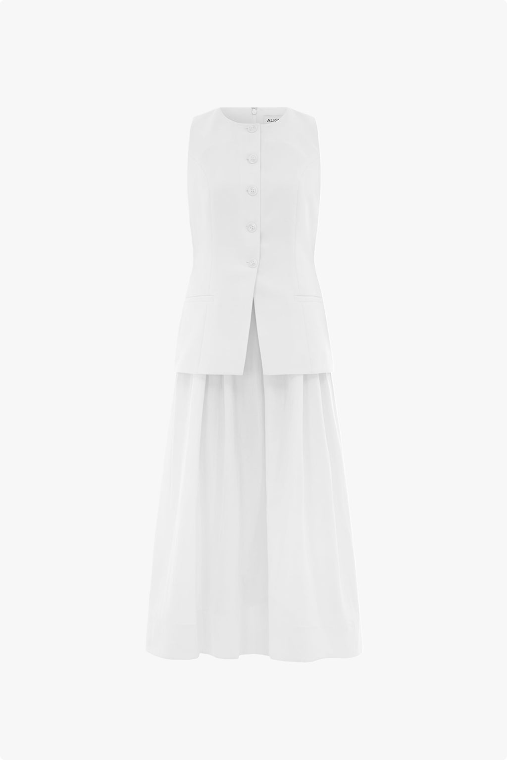 Harley Sleeveless Waistcoat Dress