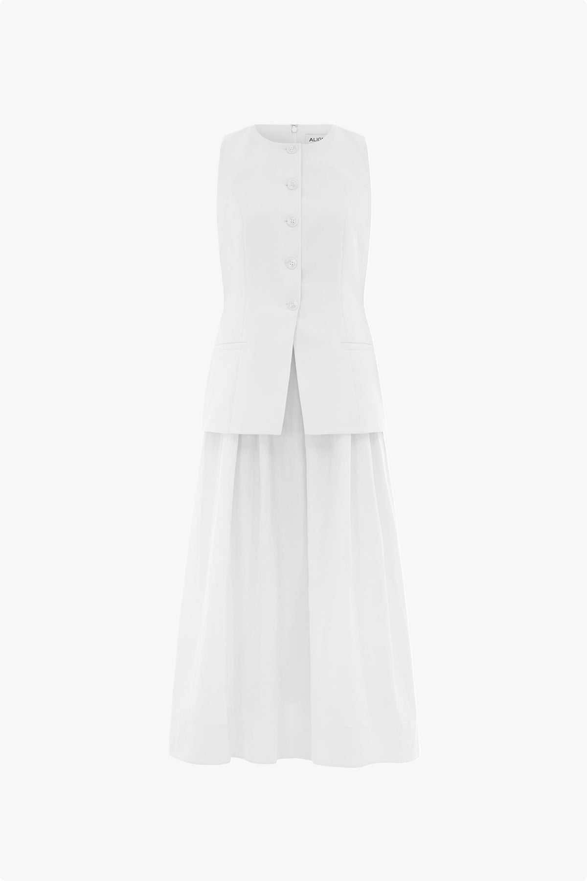 Harley Sleeveless Waistcoat Dress