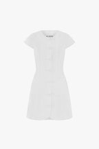 Jennie Cap Sleeve Linen Dress