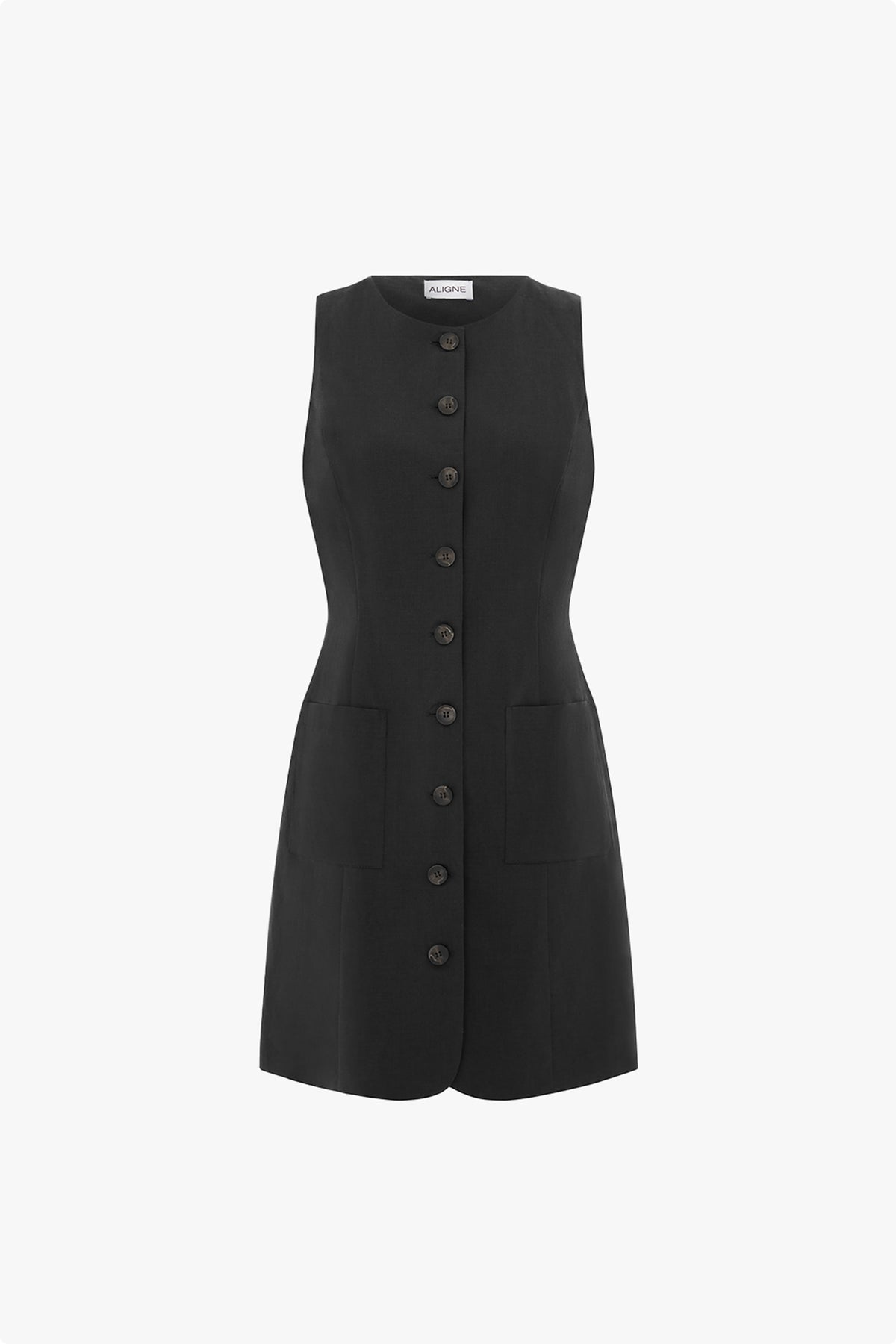 Leah Linen Mini Dress
