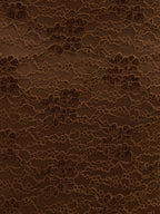 Zoey Lace Midaxi Dress - Brown