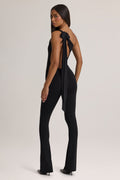 Modal One-Shoulder Jumpsuit in Black