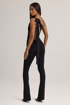 Modal One-Shoulder Jumpsuit in Black