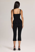 Ponte Capri Trousers in Black