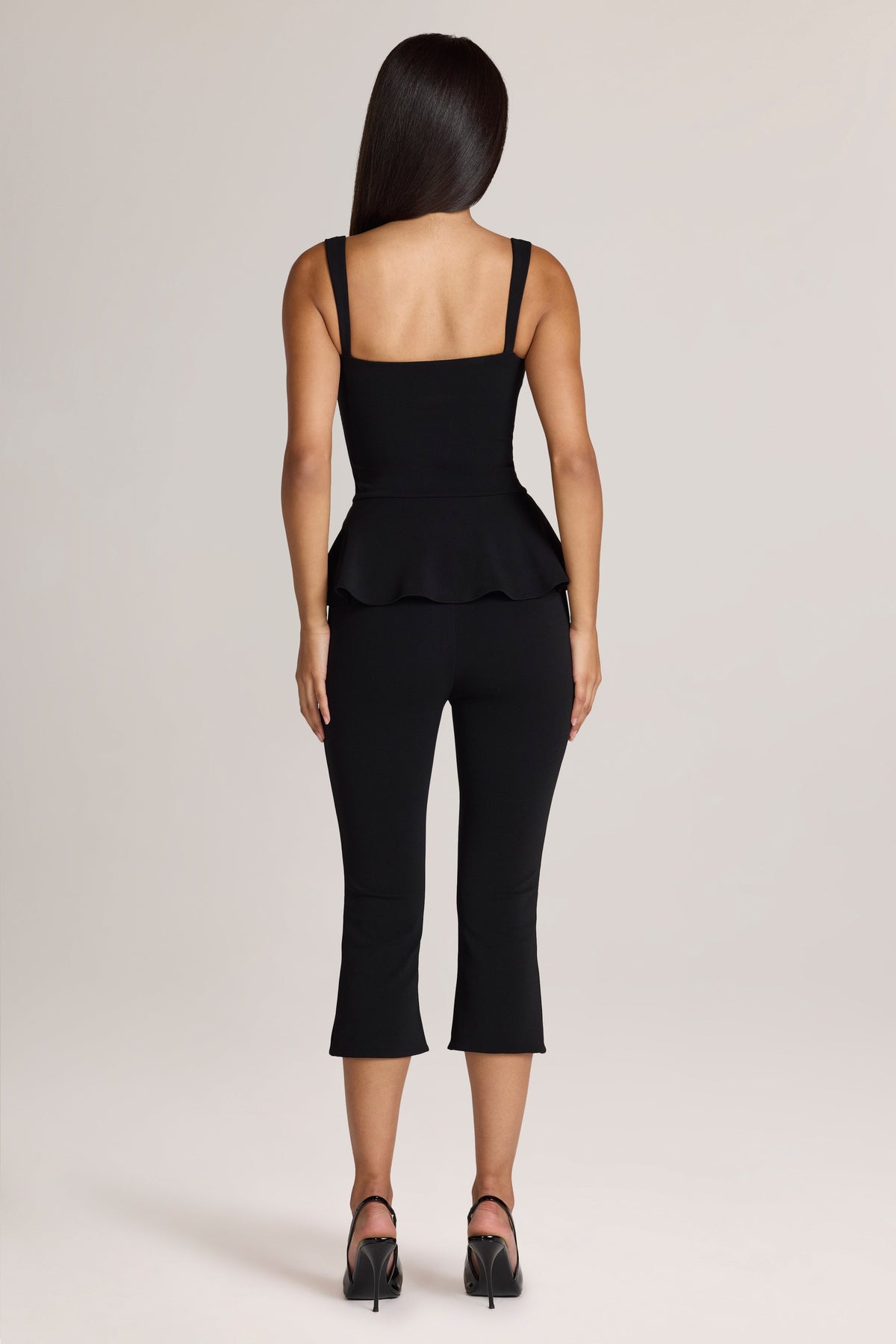 Ponte Capri Trousers in Black