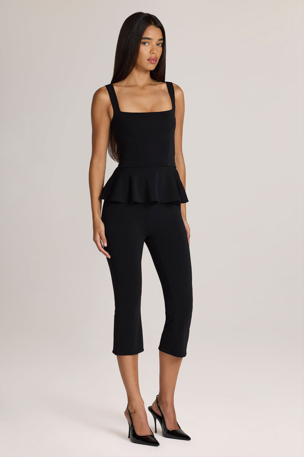 Ponte Capri Trousers in Black