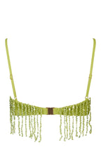 Fringed Bralette in Olive